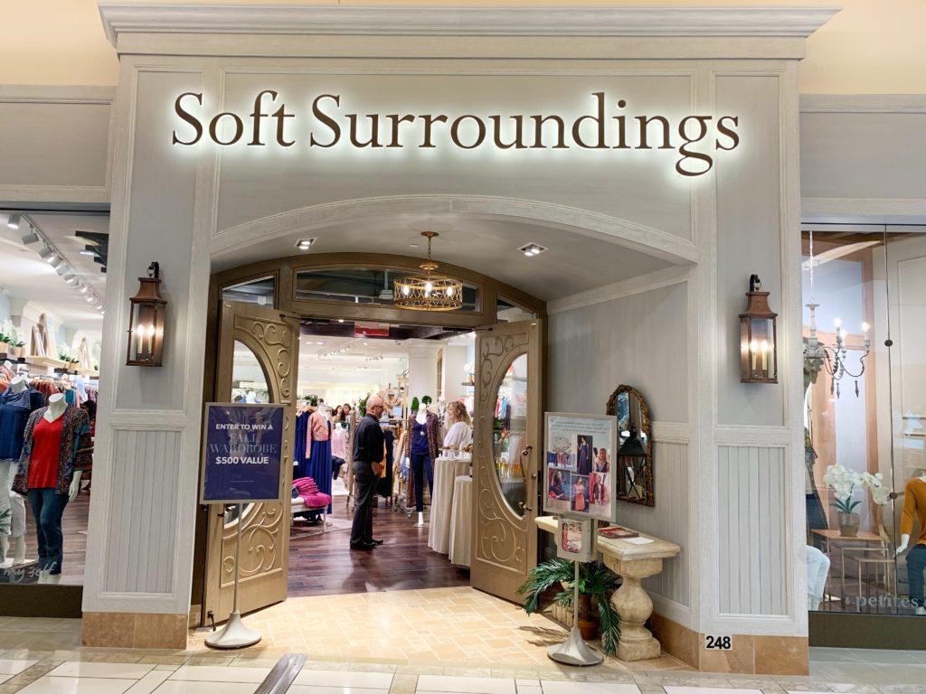 Soft Surroundings grand opening in Tampa at International Plaza Mall 