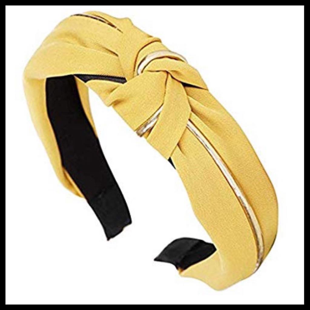 yellow headband 