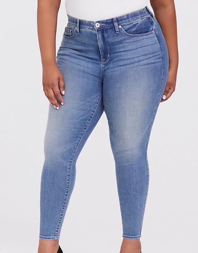 plus size skinny jeans from torrid