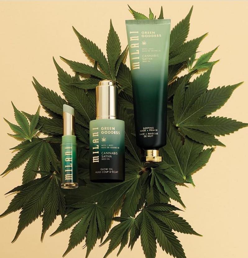 milani cosmetics green goddess skincare line
