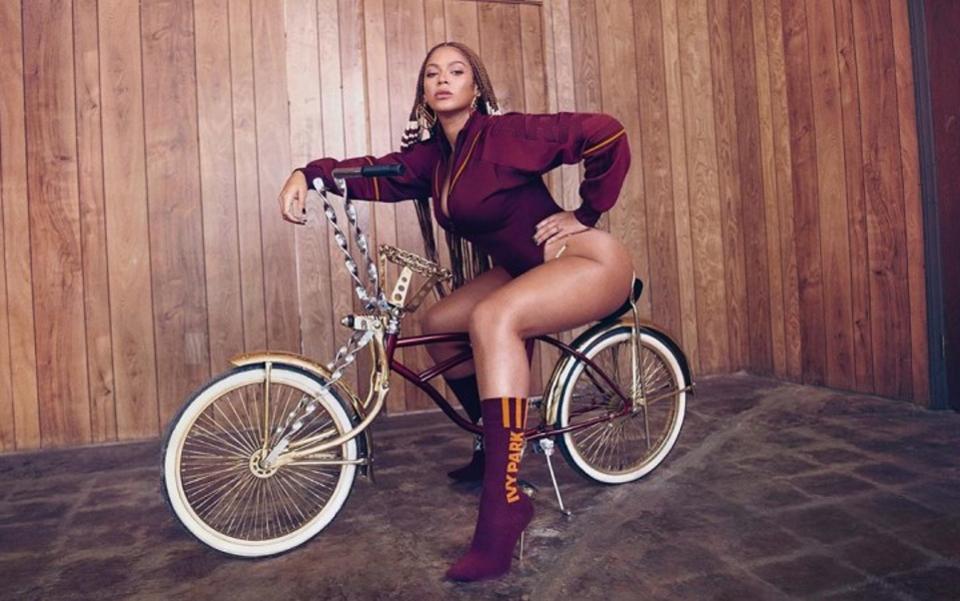 beyonce in ivy park x adidas