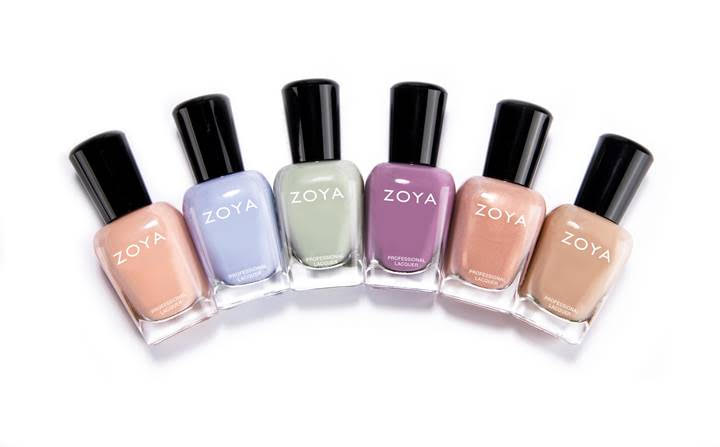 zoya nail polish pastel collection