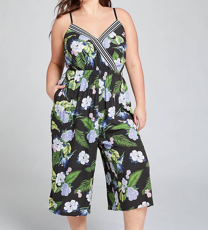 plus size Woven Jumpsuit Cover Up by cacique from lane bryant
