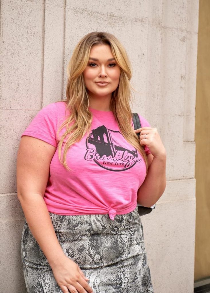 plus size model hunter mcgrady launches clothing line for QVC