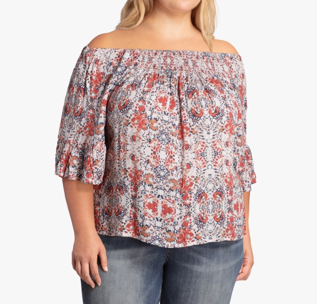 Rachel off the shoulder blouse from dia & co