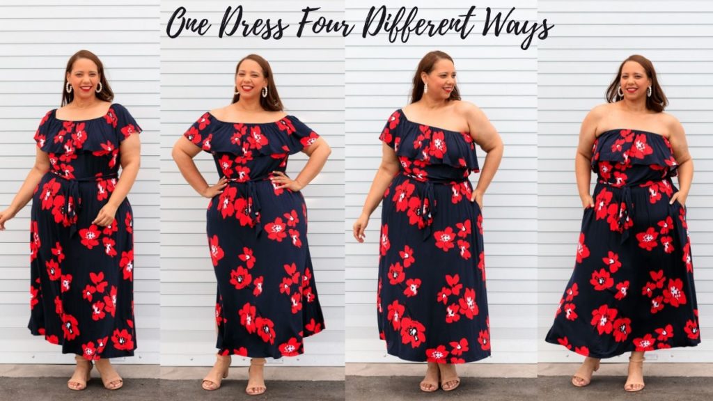 How to wear one dress four different ways 