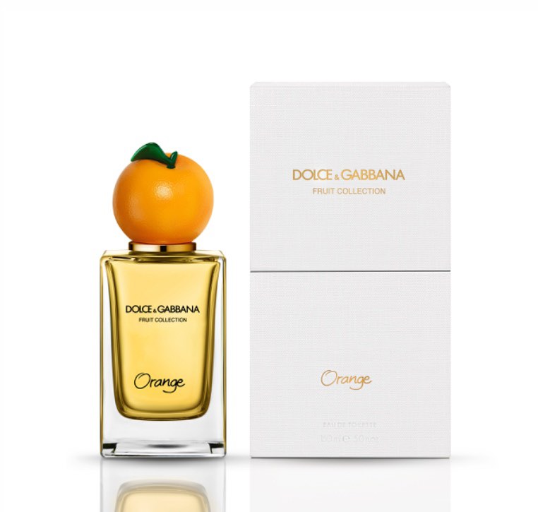 dolce gabbana fruit collection orange