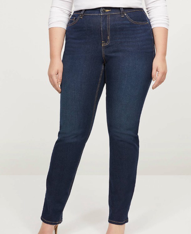 Curvy Fit High-Rise Straight Jean - Dark Wash