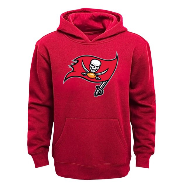 Tampa Bay Buccaneers NFL Pro Line by Fanatics Branded Team Lockup Pullover Hoodie - Red