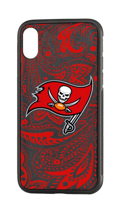 Tampa Bay Buccaneers iPhone Paisley Design Bump Case
