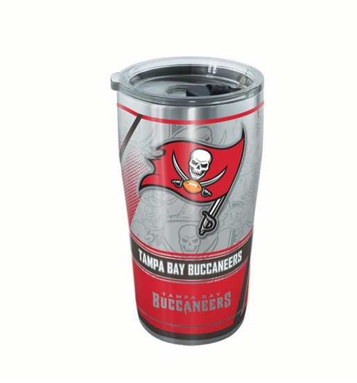 Tampa Bay Buccaneers Stainless Steel Tumbler With Lid