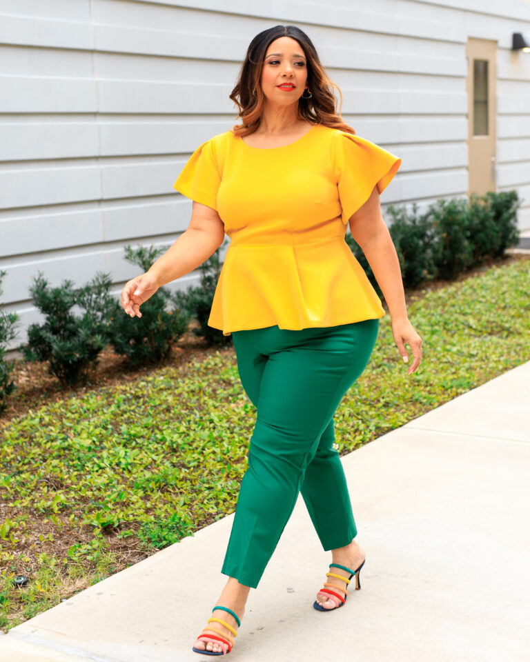 Green & Yellow Color Combination | Estrella Fashion Report
