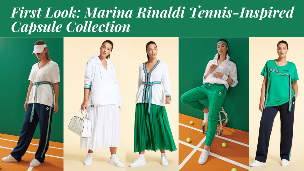 Marina Rinaldi Tennis-Inspired Capsule Collection