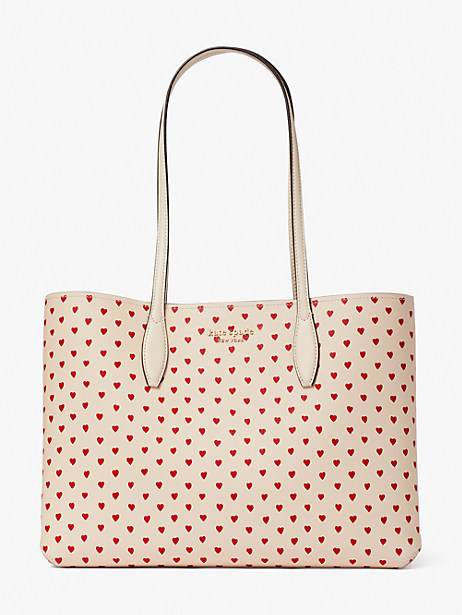 Kate Spade all day hearts large tote