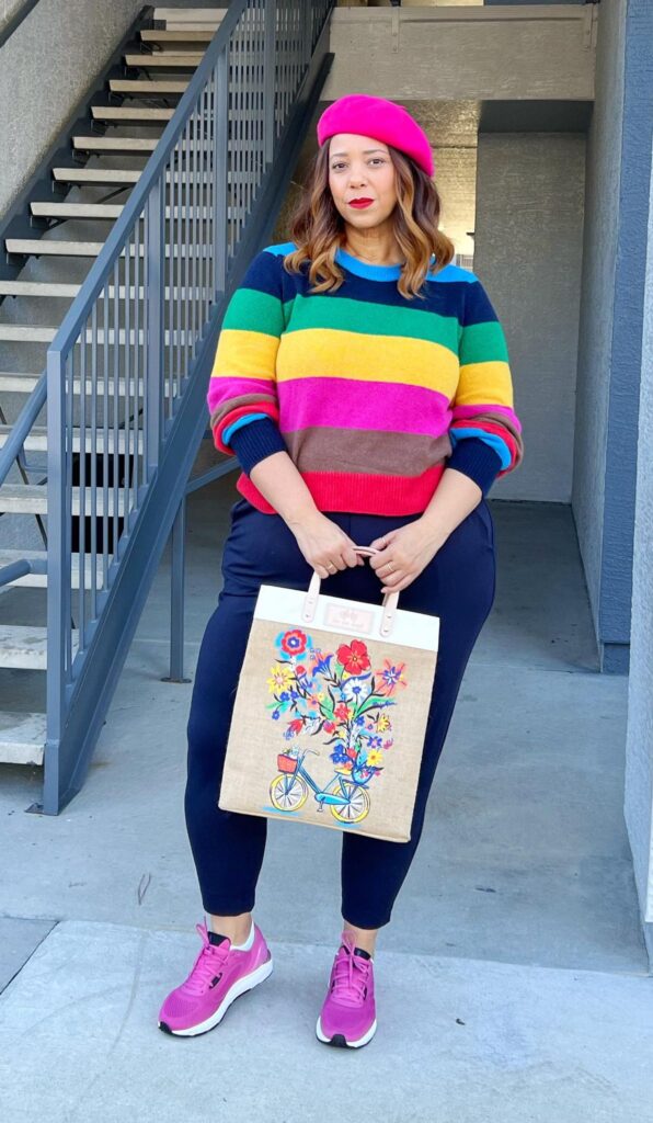 multicolor sweater from the GAP